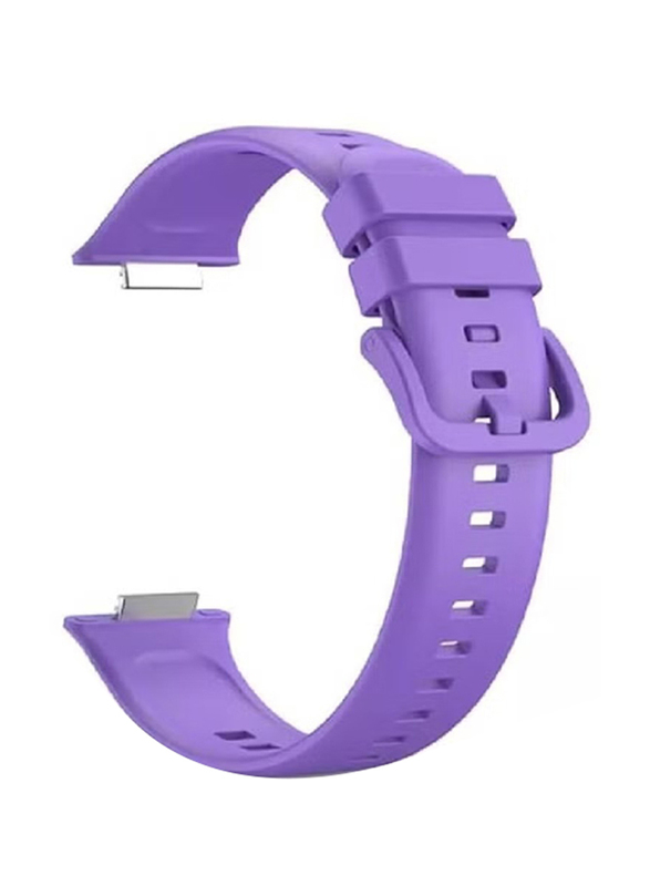 Gennext Silicone Replacement Band for Huawei Fit 2 Watch, Purple