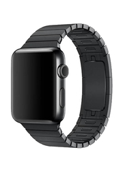 Gennext Replacement Quick Release Stainless Steel Band for Apple Watch Series 8/7/SE/6/5/4/3/2/1 49mm/Ultra Watch/Watch Ultra 2/45mm/44mm/42mm, Black