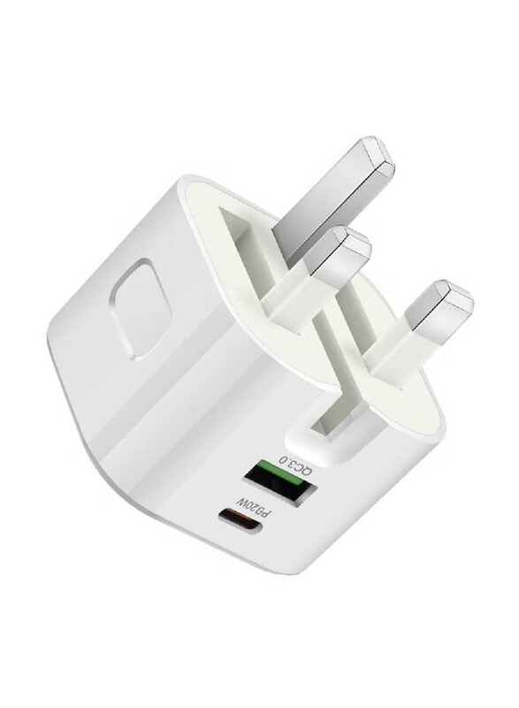 

Gennext 20W Fast Charge USB Type-C Charger, White