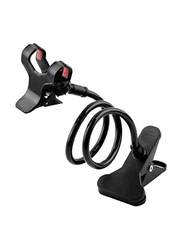 Gennext Universal Smartphone Phone Holder Bed Gooseneck Mount, Black