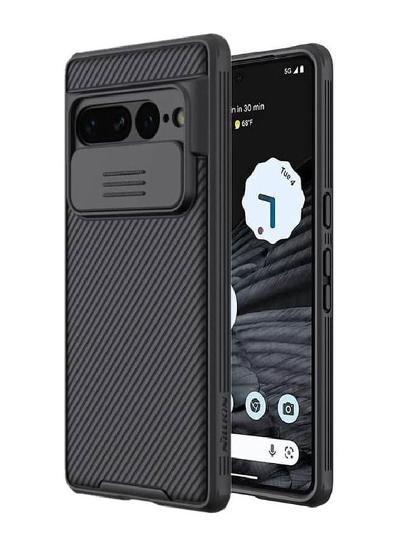 Gennext Google Pixel 7 Pro Camera Protection Hard PC Ultra Thin Anti-Scratch Mobile Phone Case Cover, Black