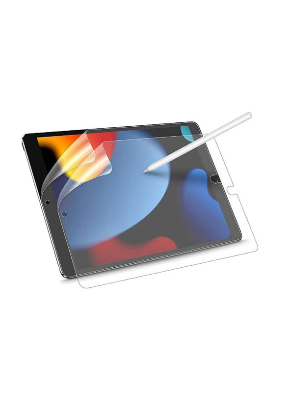 

Gennext Apple iPad (8th Generation) 10.2 2020 Model Anti-Glare Ceramic Screen Protector with Matte PET Paper Film Easy Installation, 2 Pieces, Clear