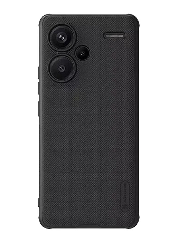 

Gennext Xiaomi Redmi Note 13 Pro Plus Super Frosted Shield Matte Scratch Resistant Mobile Phone Case Cover, Black