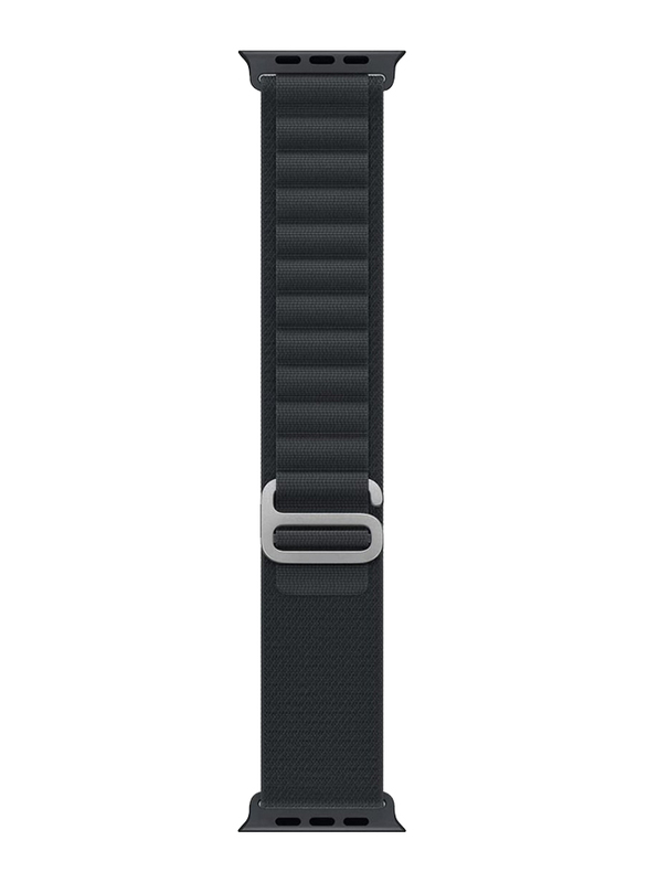 Zoomee Replacement Ultra Alpine Loop Band Strap for Apple Watch 49/45/44/42mm, Black
