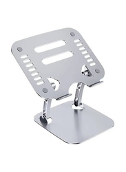 Gennext Aluminium Desktop Bracket Adjustable Laptop Holder Stand, Silver