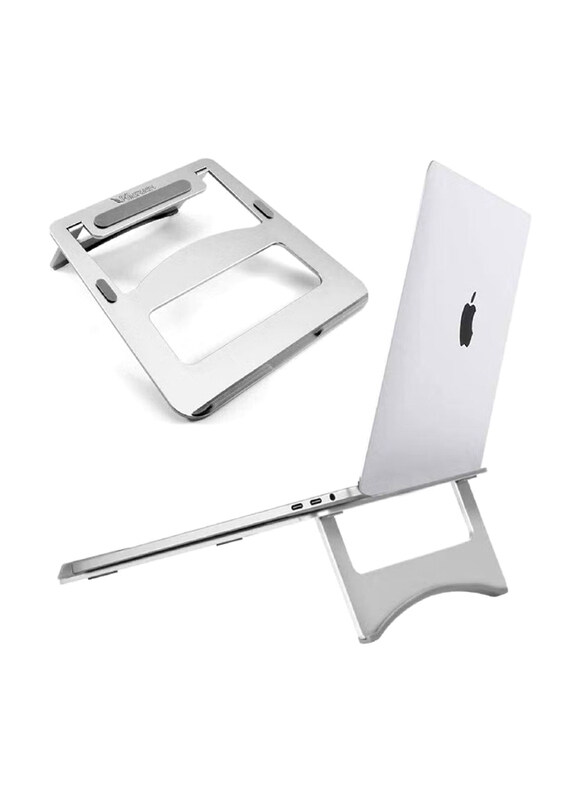 Gennext Aluminium Alloy Laptop Stand, Silver