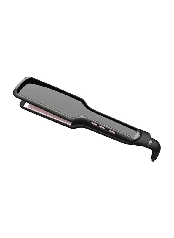 Gennext Infrared Professional 15 Sec Heat Up Time Temperature Setting Ceramic Flat Iron Hair Straightener, Black