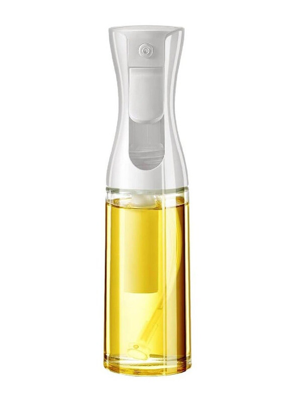 

Gennext 200ml Cooking Oil Sprayer, Clear/White