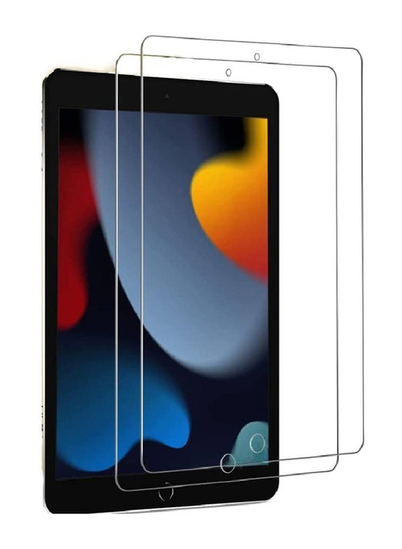 Apple iPad (8th Generation) (2020) 10.2-inch 2-PackTempered Glass Anti-Scratch/High Definition Screen Protector, Clear