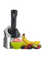 Gennext Healthy Soft Serve Frozen Fruit Dessert Maker, Silver/Black