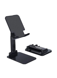 Gennext Foldable & Adjustable Tablet Stand for Phones/iPad Pro 11/Samsung Galaxy Tabs/Kindle & Nintendo Switch, Black