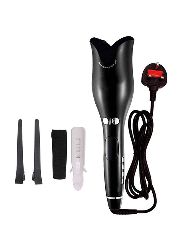 Gennext Automatic Multi Functional Salon Big Wave Professional Curling Iron, Black