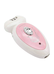 Geepas Rechargeable Epilator for Women, GLS8679, Pink/White