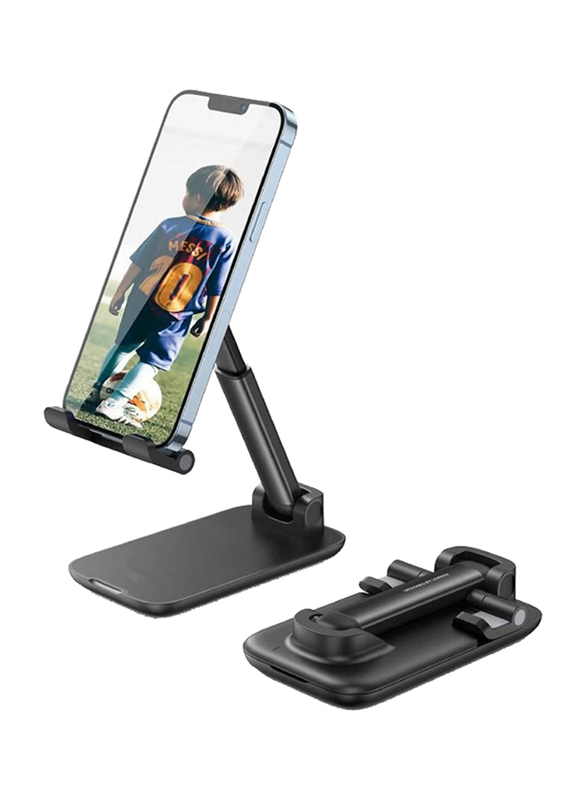 Gennext Height Adjustable Phone Holder, Black