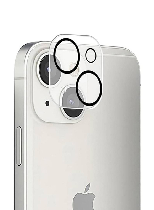 Apple iPhone 14 Ultra Premium 9H Full Coverage Tempered Glass Camera Lens Protector, Clear