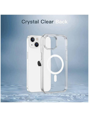 Apple iPhone 13 Shockproof Military Grade Protection Scratch Resistant MagSafe Magnetic Mobile Phone Case Cover, Clear