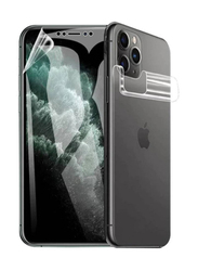 Gennext Apple iPhone 11 Pro 2-Piece Hydrogel Film Front & Back Screen Jelly Protector, Clear