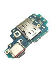 Flex Cable Type C Connector Charger Dock Replacement Board for SM-S918U Samsung Galaxy S23 Ultra, Green