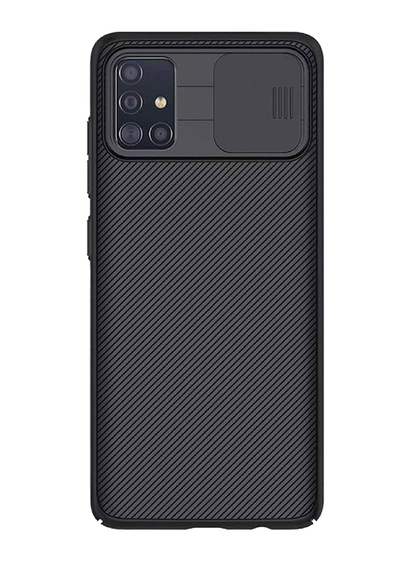 Nillkin Samsung Galaxy A51 CamShield TPU Ultra Thin Mobile Phone Back Case Cover with Camera Protector, Black