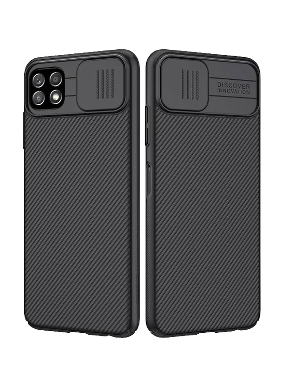 Nillkin Samsung Galaxy A22 5G CamShield Slim Protective Mobile Phone Case Cover, Black