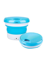 Gennext 7L Portable Automatic Mini Folding Washing Machine, Blue