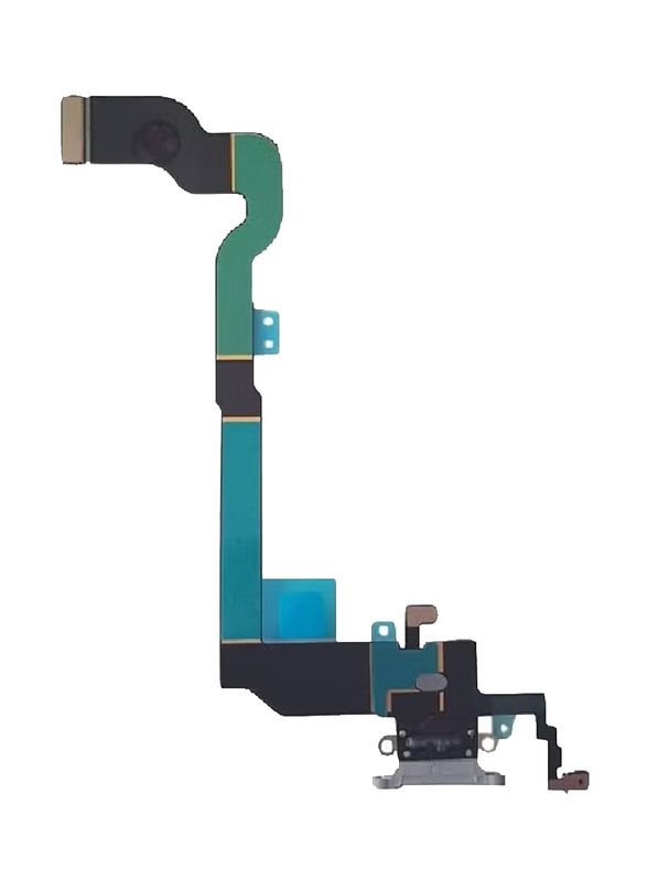 Gennext Apple iPhone x Replacement Charging Port Flex Cable, Black