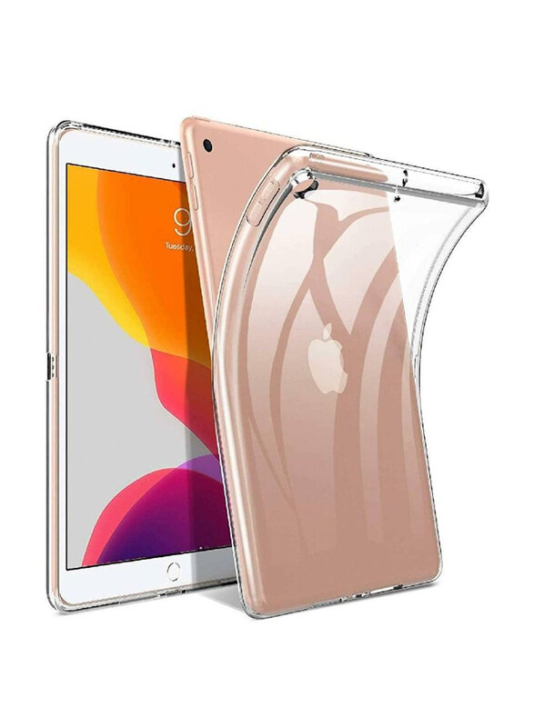 

Generic Apple iPad 9th Gen Shock Absorbing Flexible TPU Protective Mobile Phone Case Cover, Clear