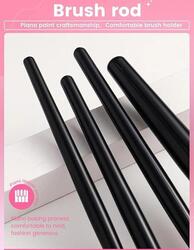 20 Pcs Makeup Brush Sets Premium Synthetic Hair Eyeshadow Blending Brush Sets