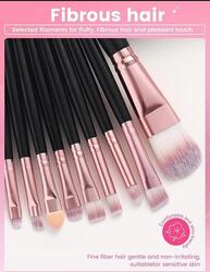 20 Pcs Makeup Brush Sets Premium Synthetic Hair Eyeshadow Blending Brush Sets