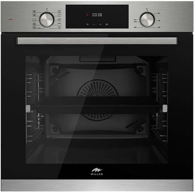 

MILLEN Built In Electric Oven, 10 Cooking Modes, 73L - 3 Years Warranty, SCHOTT Inner Glass, MEO 6004 IX