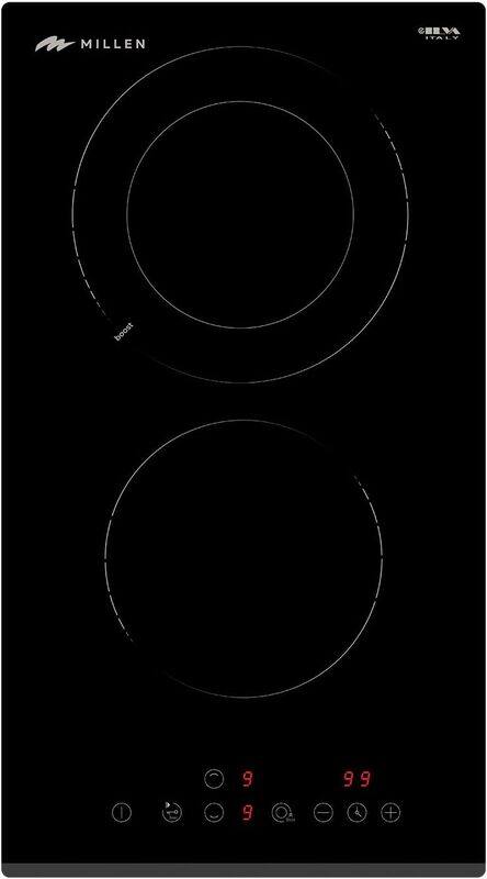 

MILLEN 30cm Built-in Ceramic Hob with Booster & Italian Glass - MEH 303 BL