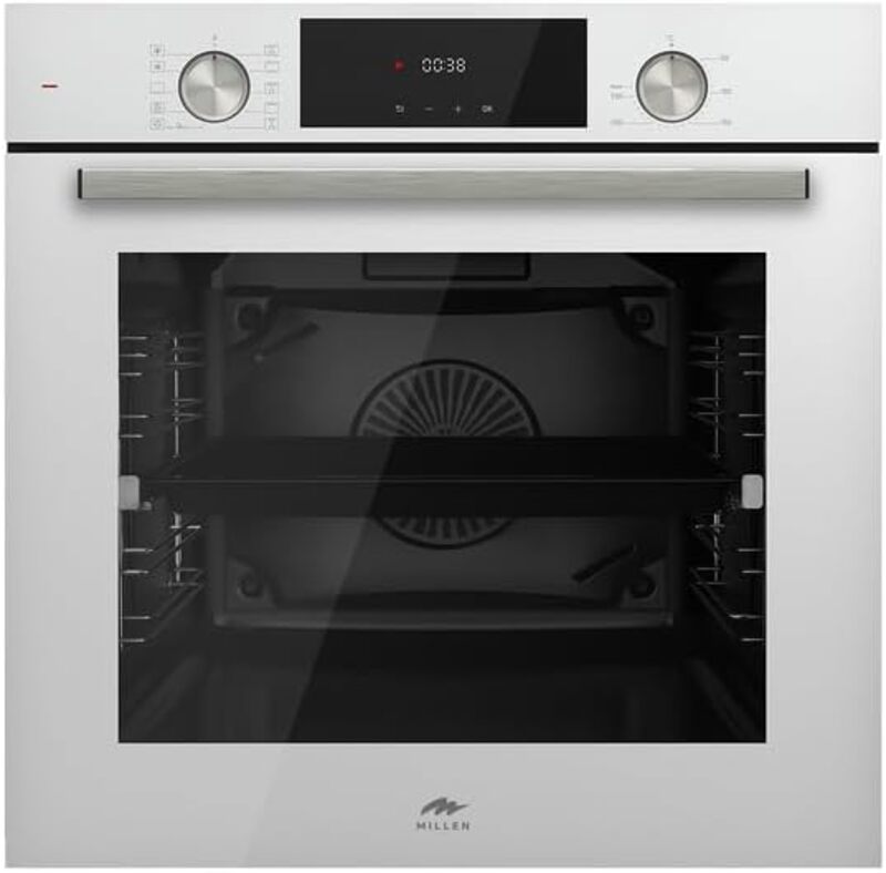 

MILLEN Built In Electric Oven, 10 Cooking Modes, 73L - 3 Years Warranty, SCHOTT Inner Glass, MEO 6004 WH