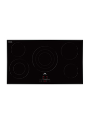 Millen 90cm 5-Burner Built-In Electric Hob, 9100W, MEH 904 BL, Black