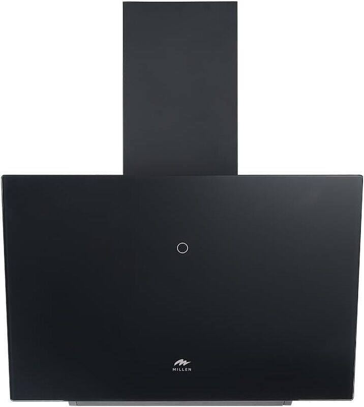 

MILLEN 60cm Angled Range Hood - Tempered Black Glass, MKHG 604 BL, 3 Years Warranty