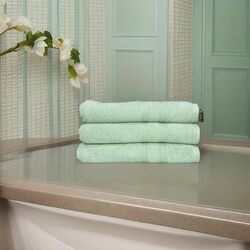 3 Piece Luxury Towel Set: GSM 550: 1 Bath, 1 Hand and 1 Face Towel