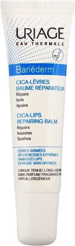 

Uriage Eau Thermale Bariederm Cica-Levres Cica Lips Repair & Insulation Lip Balm, 0.5 oz