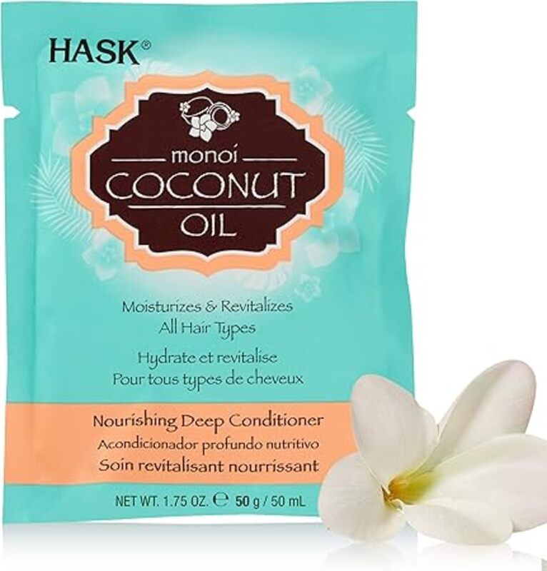 HASK COCONUT OIL NOURISHING DEEP CONDITIONER 50G