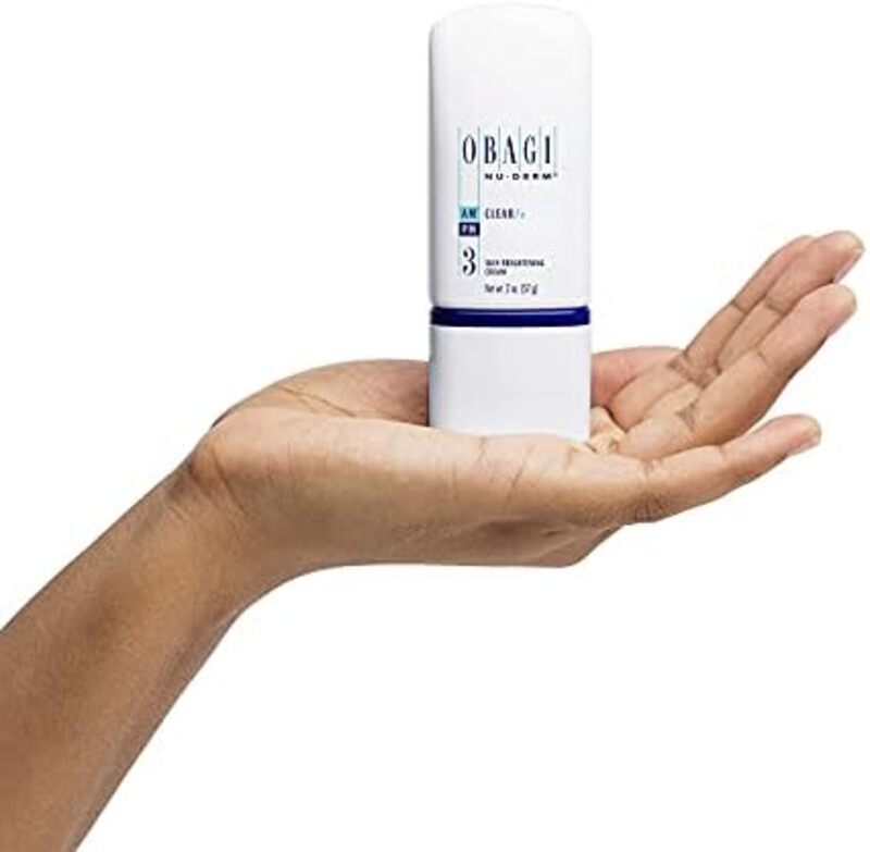 Obagi Medical Nu-Derm Clear Fx Skin with Arbutin and Vitamin C for Dark Spots and Hyperpigmentation Brightening Cream, 2Oz