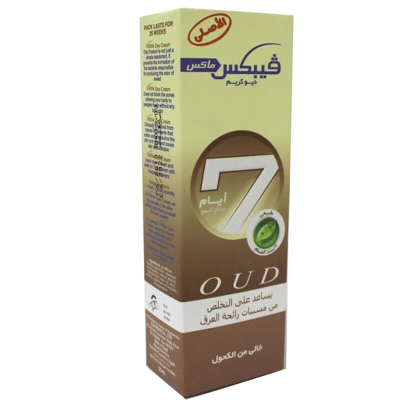 

VEBIX DEO CREAM OUD 25ML