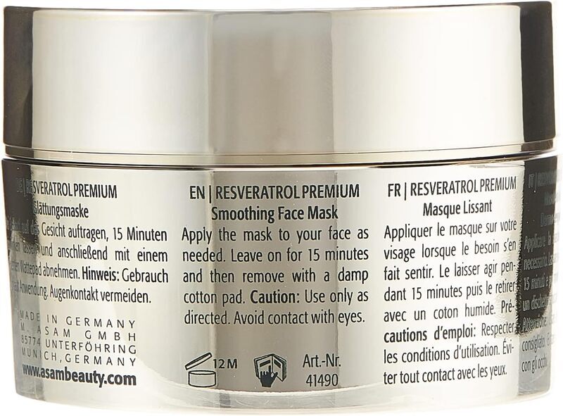 M.asam Resveratrol Smoothing Face Mask, 50ml