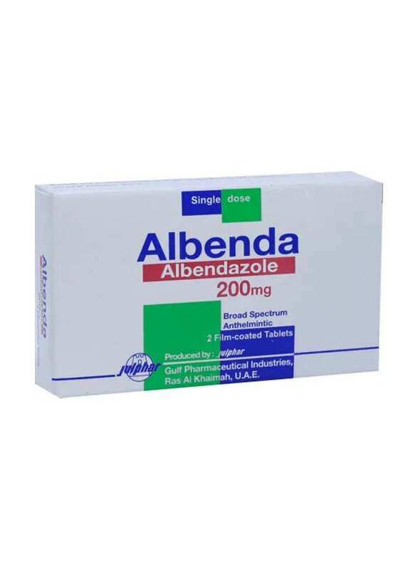 

Julphar Albenda 200Mg Tab 2S
