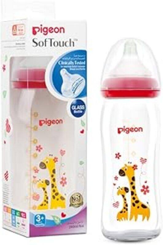 

Pigeon Glass Decorated Bottle 3+ 240 Ml