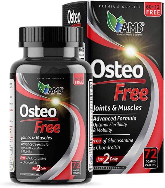 

Ams Osteo Free Joints & Muscles, 72 Caplets