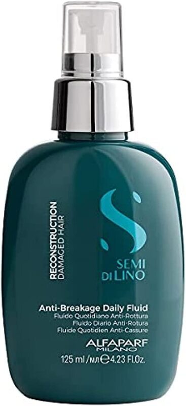 Alfaparf Milano Semi Di Lino Reconstruction Reparative Anti-Breakage Daily Fluid for Damaged Hair, 125ml