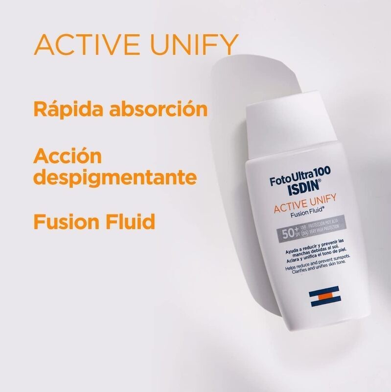 Isdin Fotoultra 100 Active Unify Fusion Fluid, 50ml