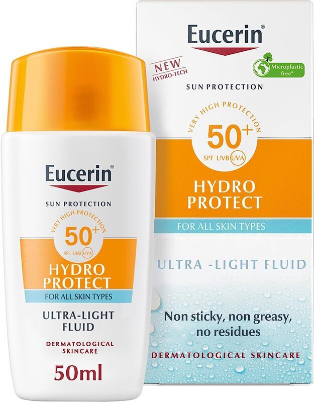 Eucerin SPF50+ Sun Hydro Protect Ultra Light Fluid, 50ml