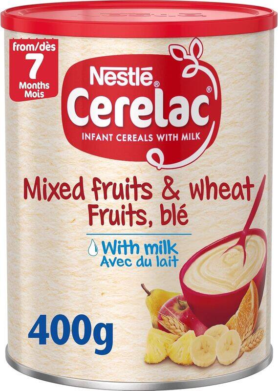 

Nestle Cerelac Wheat And Fruits 400G