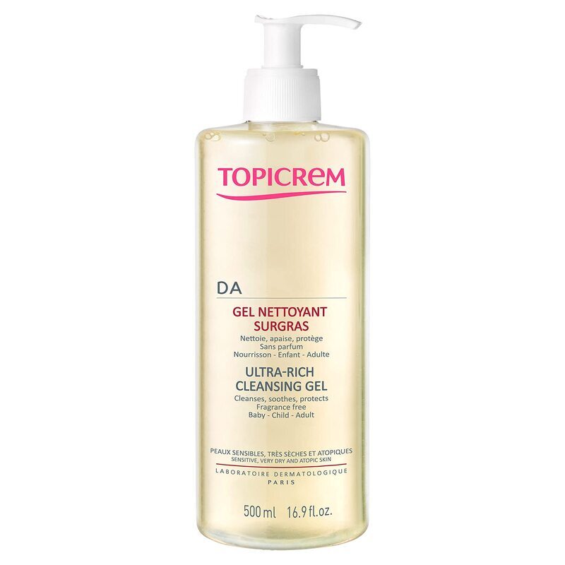 Topicrem Ad Ultra-Rich Cleansing Gel, 500ml