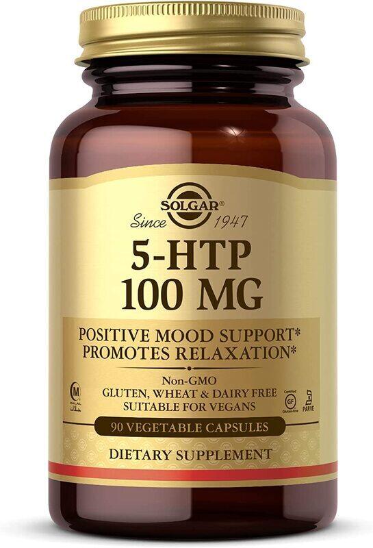 

Solgar 5 HTP Dietary Supplement, 100mg, 90 Capsules