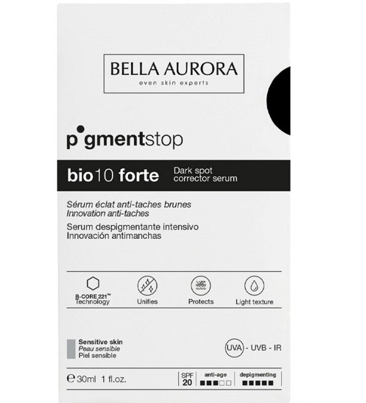 

Bella Aurora Bio 10 Forte Antidark Spots Serum Sensitive Skin 30 Ml